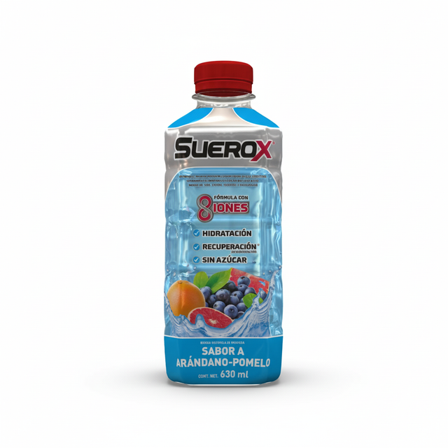 SUEROX ARANDANO POMELO 630 ML