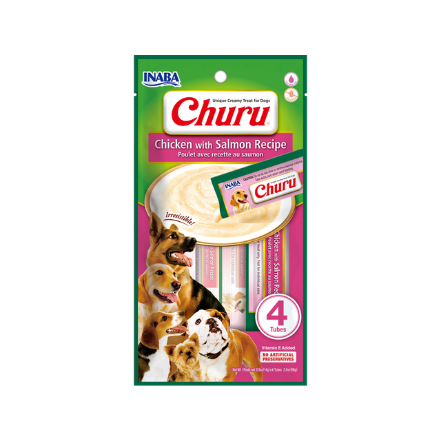 USD 613 DOG CHURU POLLO CON SALMON
