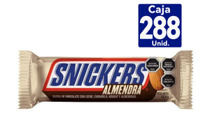 SNICKERS SINGLE ALMOND 24X43G