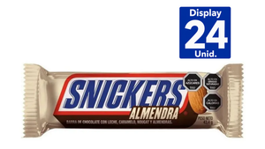 SNICKERS SINGLE ALMOND 24X43G
