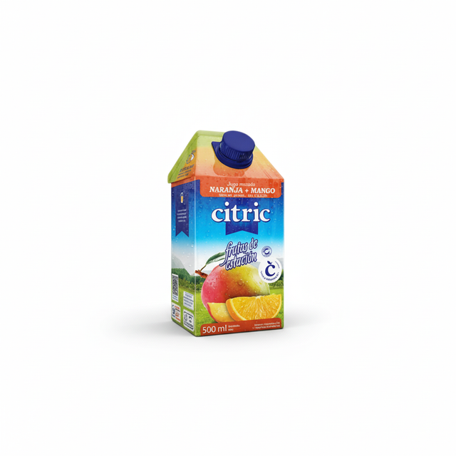 CITRIC NARANJA MANGO 500 ML TETRA X 12