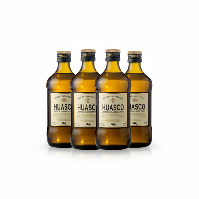ACEITE OLIVA HUASCO 4 X 500 ML