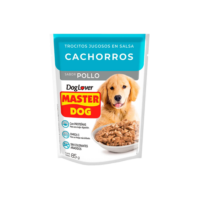 M. DOG TROCITOS JUGOSOS POLLO 20X100 GR.