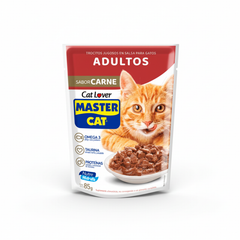 M.CAT TROCITOS JUGOSOS CARNE 20X85 GR.