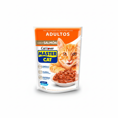 M.CAT TROCITOS JUGOSOS SALMON 20X85 GR.