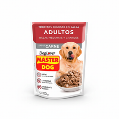 M. DOG TROCITOS JUGOSOS CARNE 20X100 GR.