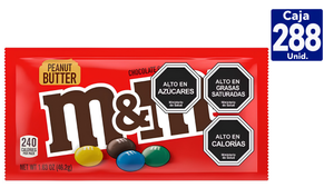 M&MS PEANUT BUTTER SINGLES DISPLAY CA