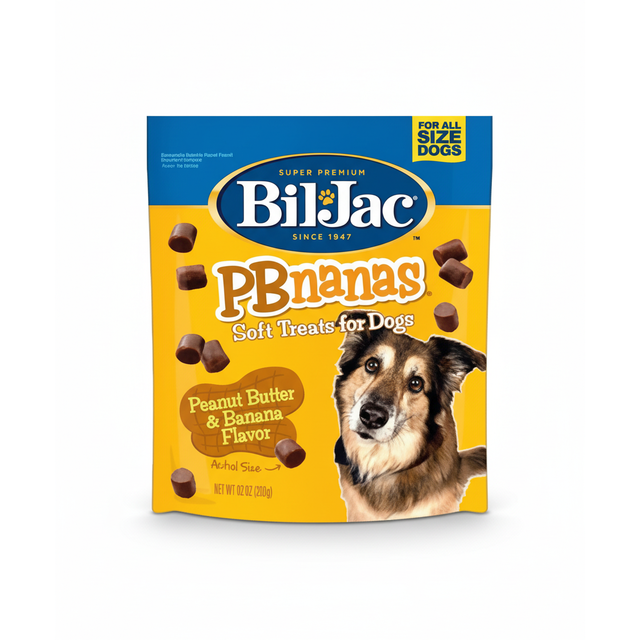 BIL-JAC PB-NANAS SOFT TREATS DOG 8X283GR