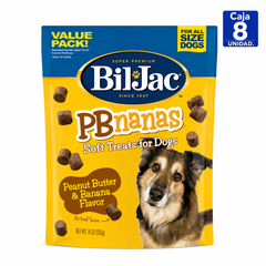 BIL-JAC SOFT TREATS P/PERRO PB-NANAS 283G
