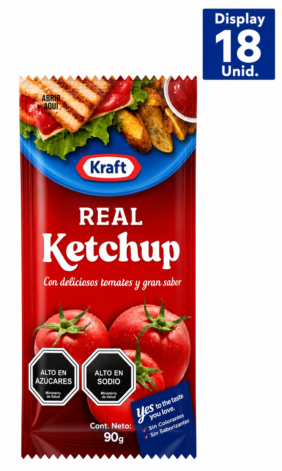 KETCHUP KRAFT 90 GR