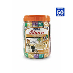 CHURU TARRO P/PERRO POLLO VARIEDADES - 50 TUBOS