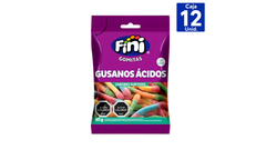FINI GOMITAS GUSANOS ACIDOS FINI 90GR