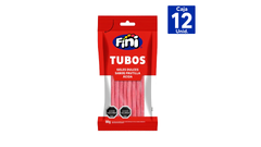 FINI TUBOS FRUTILLA ÁCIDO 80GR