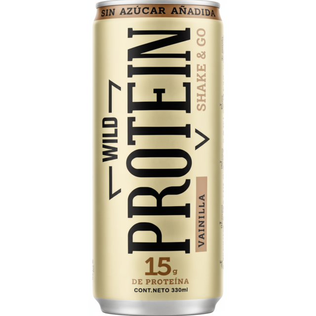 WILD PROTEIN SHAKE AND GO SABOR VAINILL