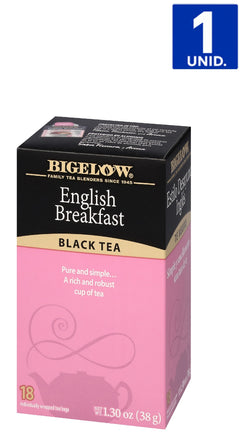 TÉ ENGLISH BREAKFAST BIGELOW 18 BOLSITAS