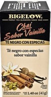 BIGELOW VANILLA CHAI 18 BLS