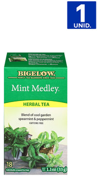 TÉ HIERBAS MENTA BLEND BIGELOW 18 BOLSITAS