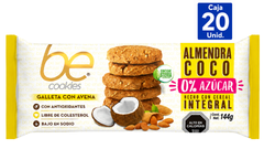 GALLETAS  0% AZÚCAR SABOR ALMENDRA COCO 135G