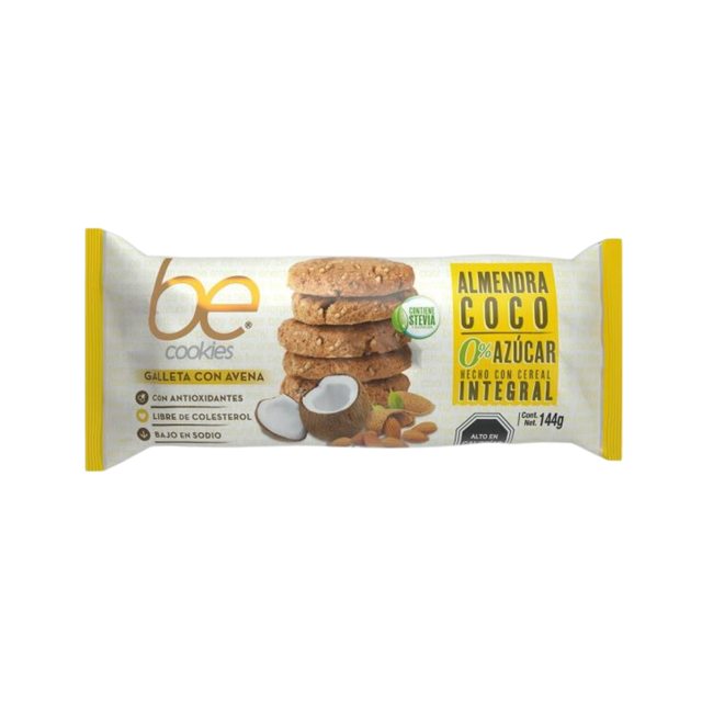 GALLETA ALMENDRA COCO 144 GRS 0 % AZUCAR