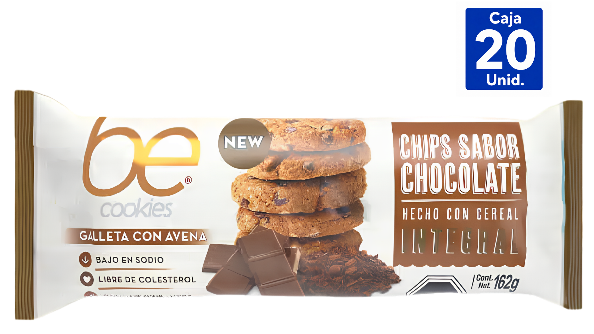 GALLETAS CHIPS CHOCOLATE 162G
