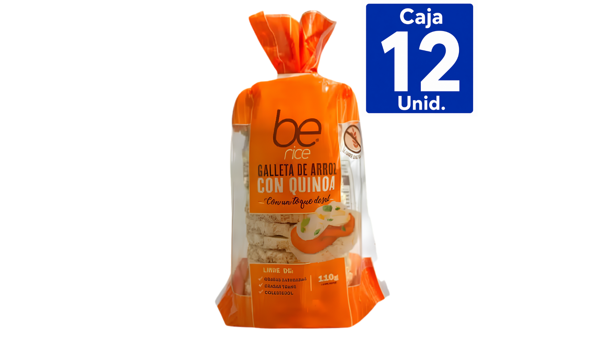 GALL. ARROZ QUINOA DULCE 110 GRS.BE