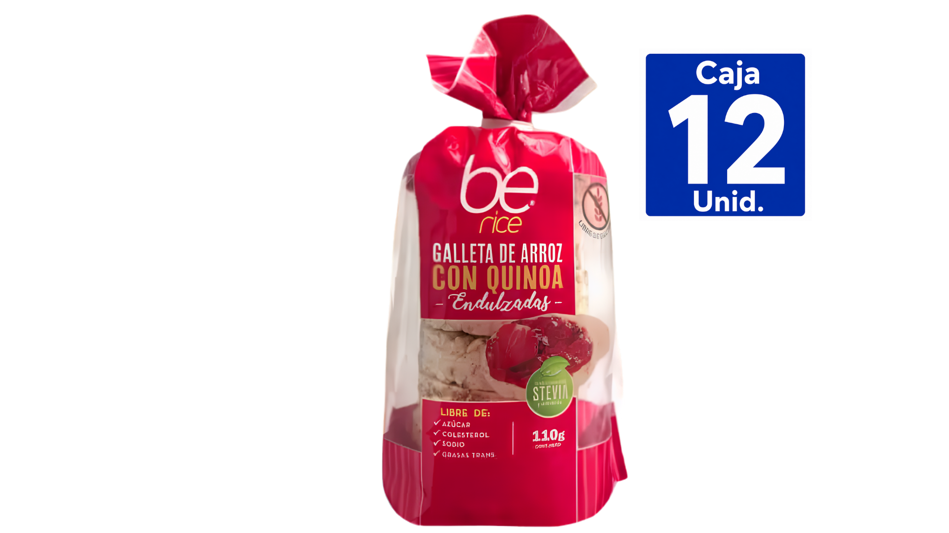 GALLETA DE ARROZ CON QUINOA 110G