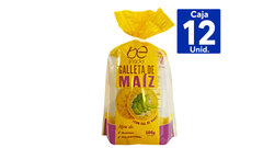GALLETA BE SNACKS  DE MAÍZ CON SAL DE MAR 100GR