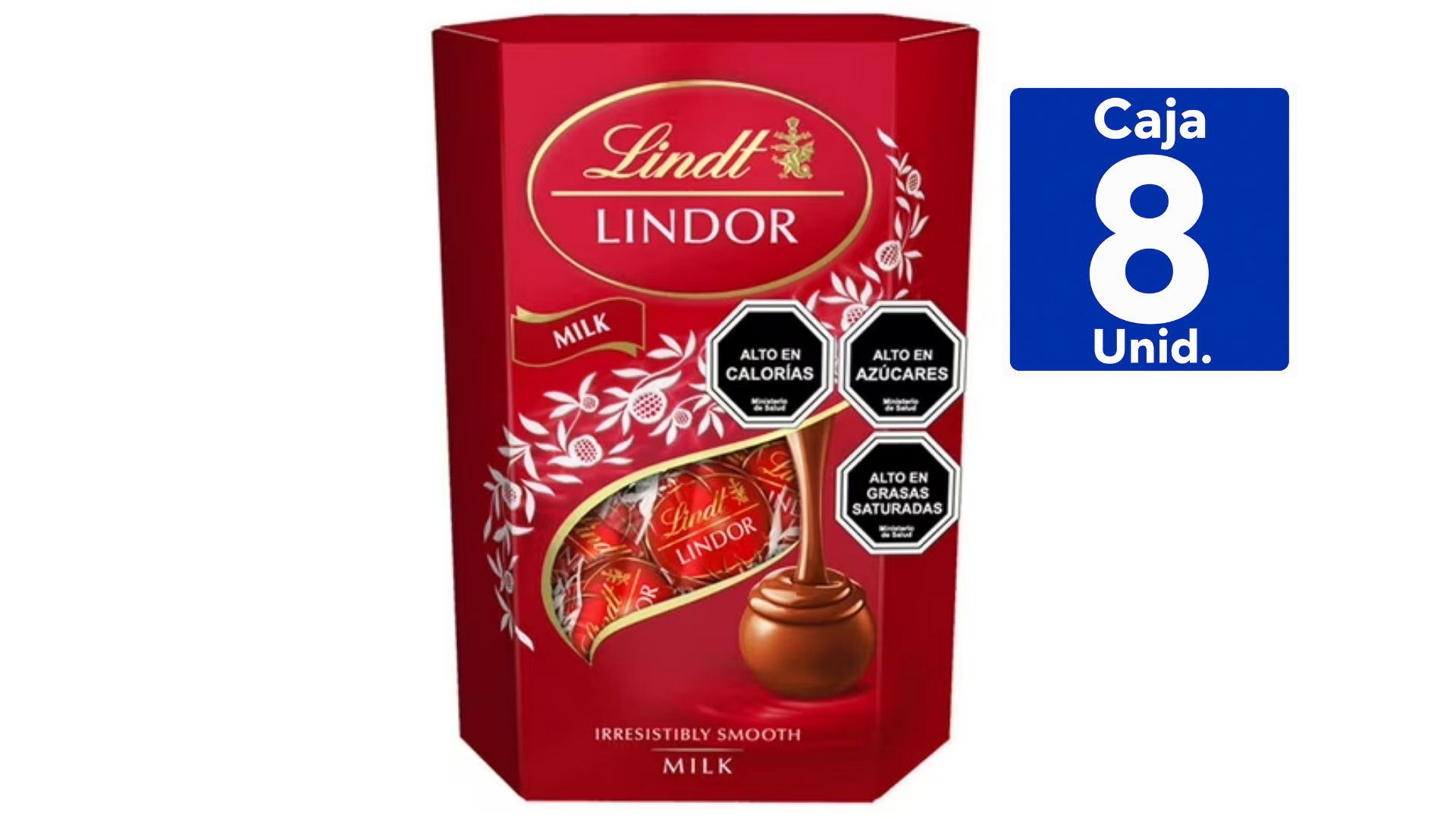 BOMBONES LINDT LINDOR CORNET LECHE 200GR