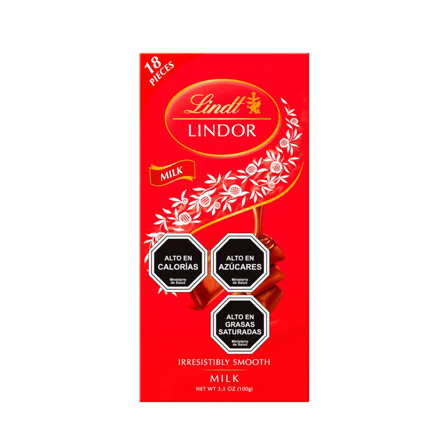 LINDOR SINGLES LECHE 100G