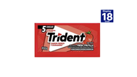 GOMA DE MASCAR TRIDENT 5S FRESA 8,5GR