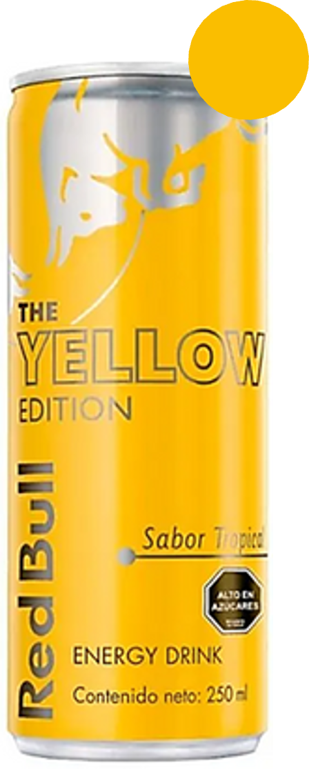 RED BULL YELLOW 250 ML (6X4UN)