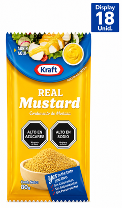 MOSTAZA KRAFT CLASICA 90 GR