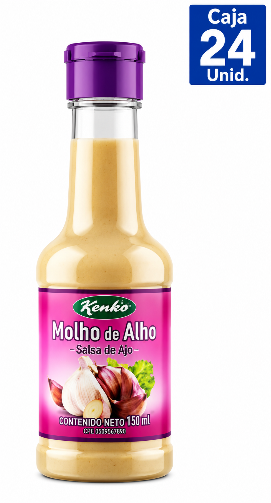 SALSA DE AJO KENKO 150ML