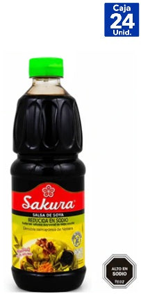 SALSA SOYA TRADICIONAL SAKURA 500ML