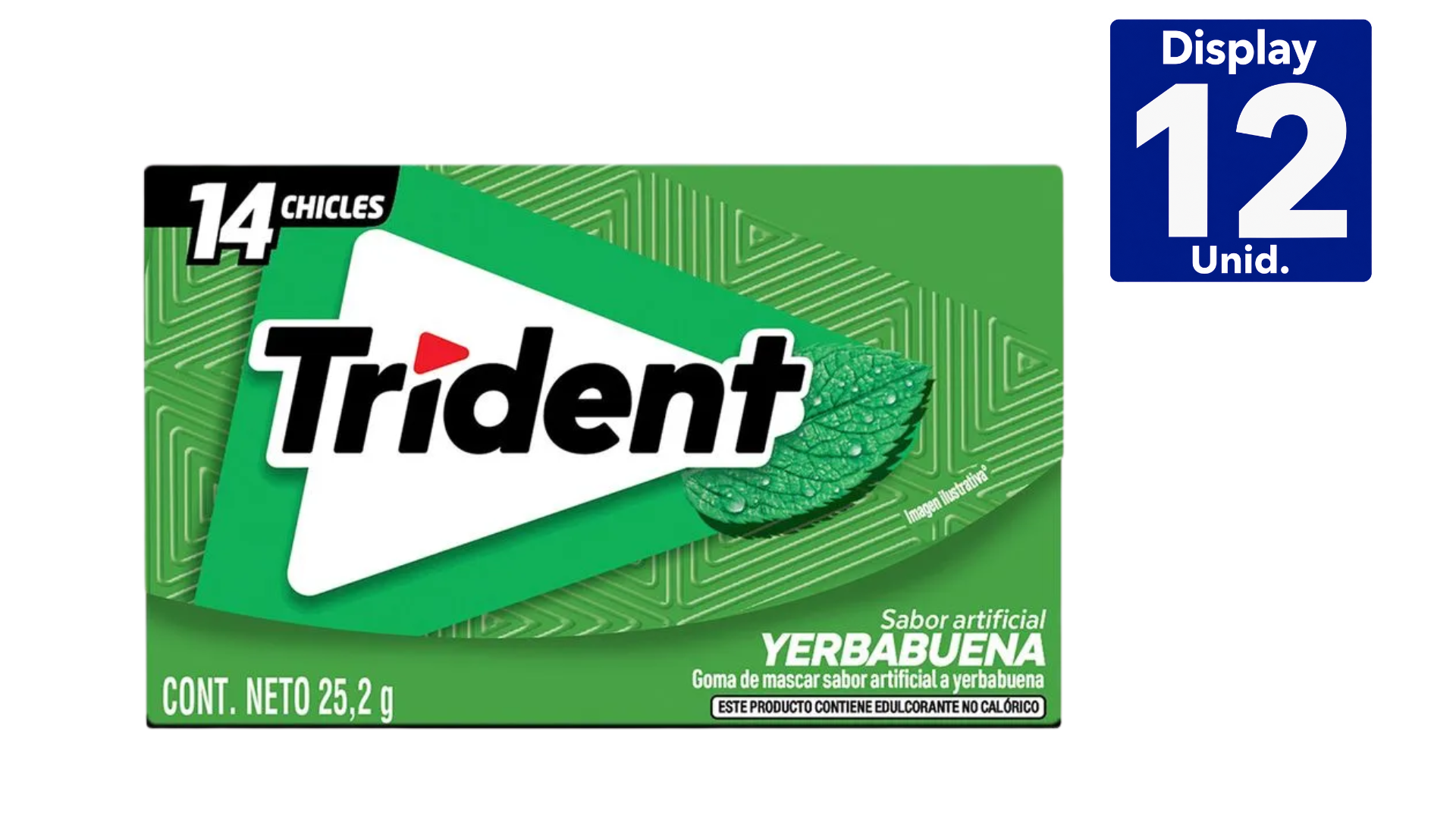 TRIDENT 14S YER.BUENA 12X12X25,2G