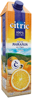 CITRIC NARANJA 1 LITRO TETRA X 12 (NEW)