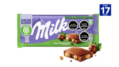 TABLETA CHOCOLATE MILKA C/AVELLANAS 95GR
