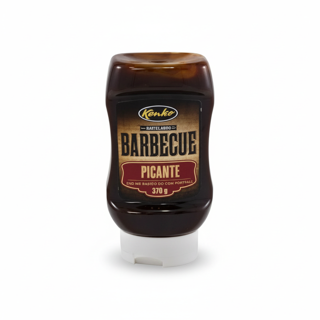 SALSA BBQ PICANTE KENKO 12X370GR PET