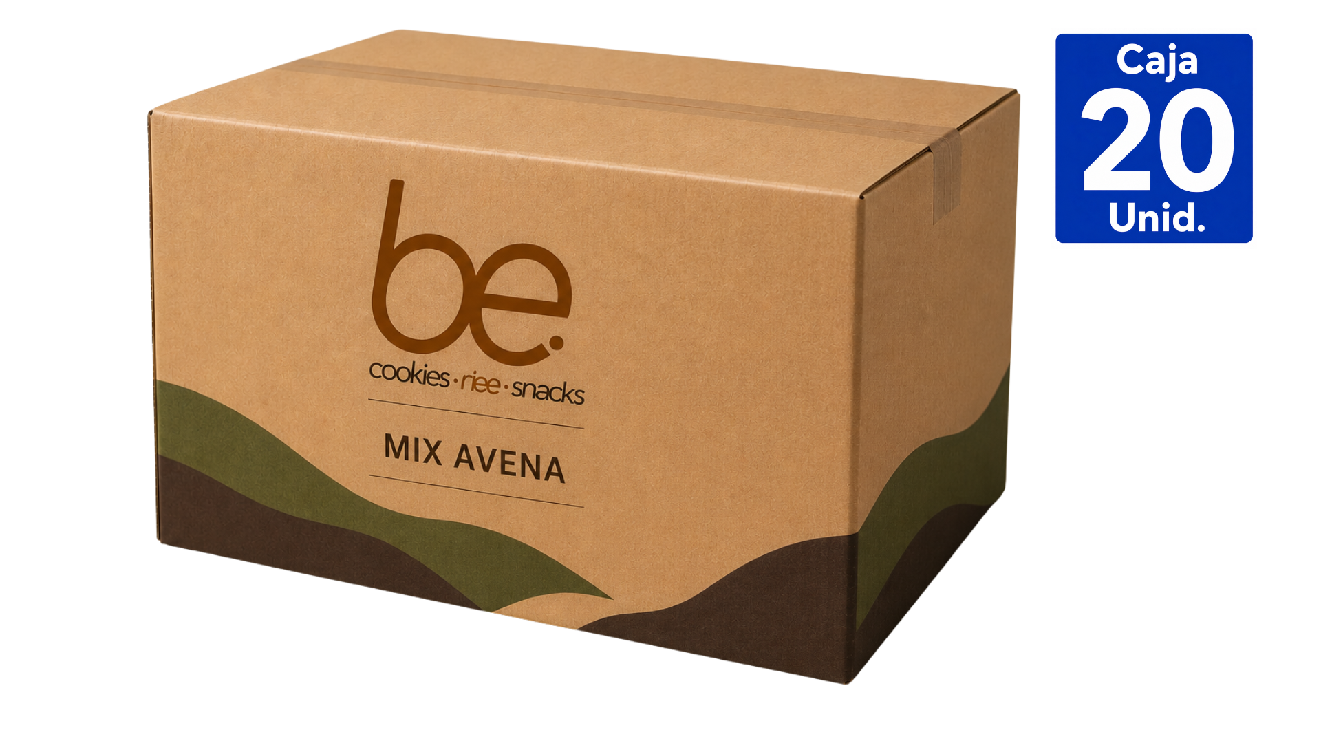 GALLETA BE COOKIES MIX AVENA 20 UNX CJ