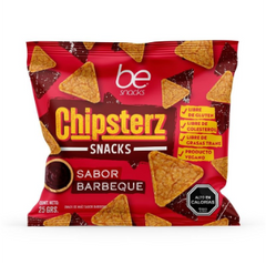 BE SNACK MAIZ CHIPSTERZ BBQ 24 UN.