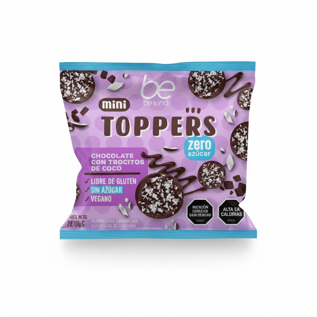 BE MINI TOPPERS CH. 0% AZ.C/ TR.COCO 24G