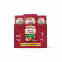 HEINZ ITALIANA SALSA TOMATES PACK X6