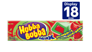 HUBBA BUBBA MAX FRUTILLA SANDIA 18 X 5UN