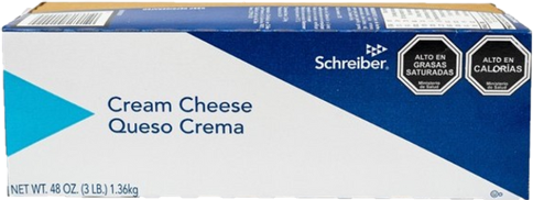 CREAM CHEESE SCHREIBER 1X10X 1,36 KG