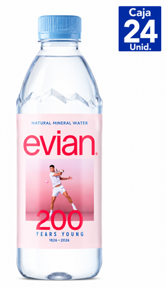 AGUA MINERAL EVIAN  PET 500ML