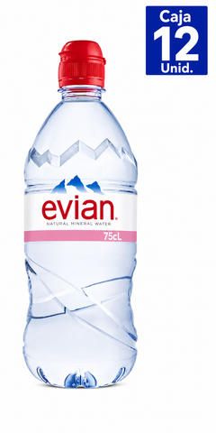 AGUA MINERAL EVIAN PET SPORT 750ML