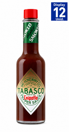 SALSA DE AJÍ TABASCO AHUMADO (CHIPOTLE) 60ML