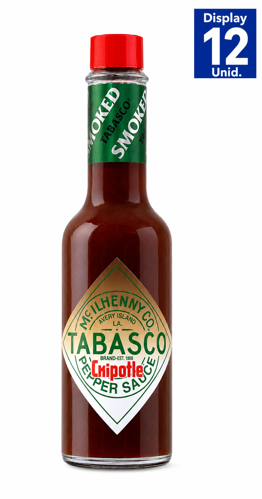 SALSA DE AJÍ TABASCO AHUMADO (CHIPOTLE) 60ML